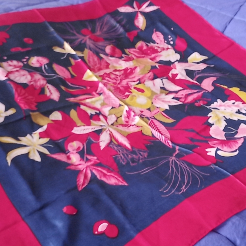 Hand Rolled Silk Scarf